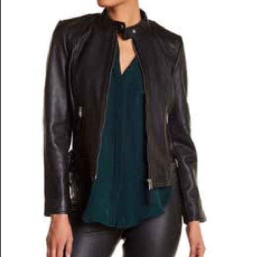 Liebeskind 100% Genuine Lambskin Leather Jacket  - Size XS